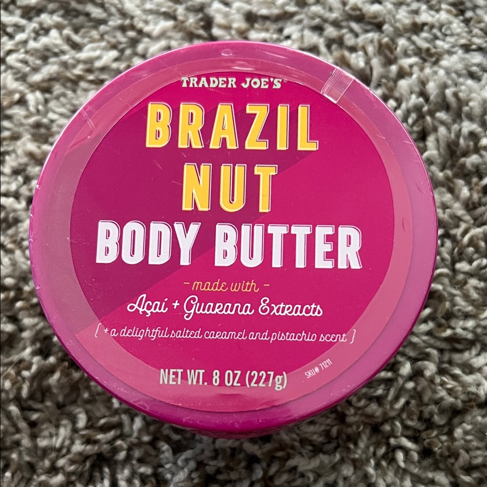 Trader Joe's Pink Brazil Nut Body Butter